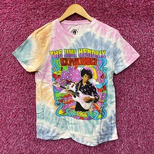 Jimi Hendrix Ready Steady Go 1966 Vintage Tie Dye Tee Medium